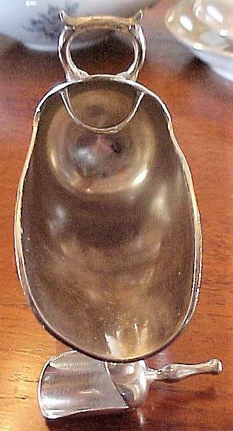 EPNS Large Sugar Scoop & small Scoop