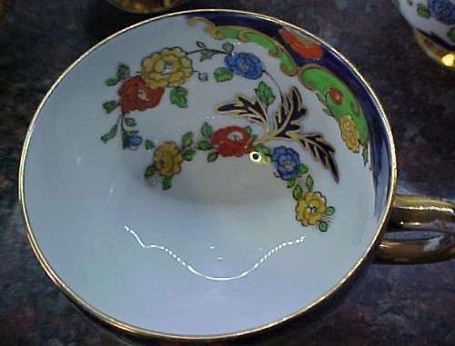 Royal Albert Trio - Hand Painted 1920`s- Bognor