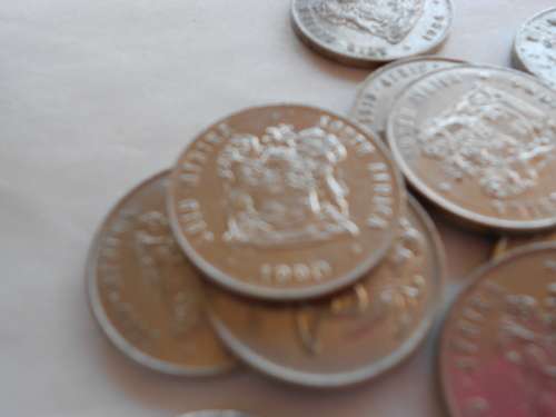 26 x South african 20 cents