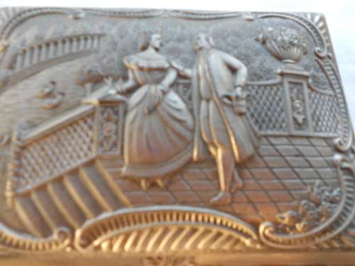 Jewellery Box - footed