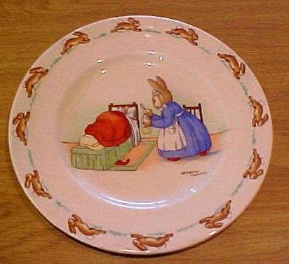 ROYAL DOULTON  BUNNYKINS SIDE PLATE