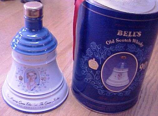 Bells to Commemorate the 90th Birthday of Her Majesty Queen Elizabeth the Queen Mother  1990  750ml