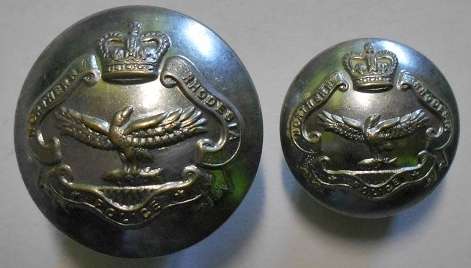 Northern Rhodesia Police Buttons x 2 Gaunt London 25mm & 18mm