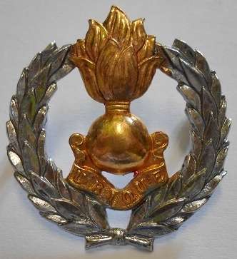 SA Engineer Corps Bi-Metal Cap Badge Dinnes 348