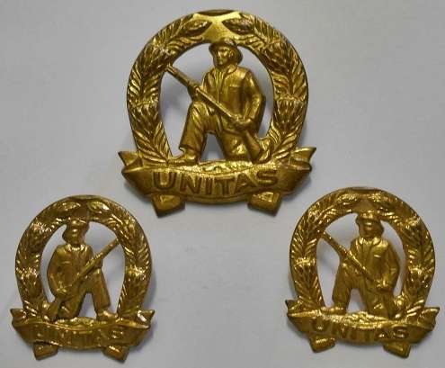 Commando Cap Badge Loop Type & Collar Badges Dinnes 115, 114 & 116
