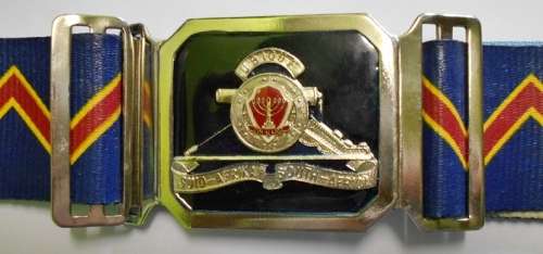 Regiment University of Potchefstroom Stable Belt Rubberised Type Length of Belting 112cm