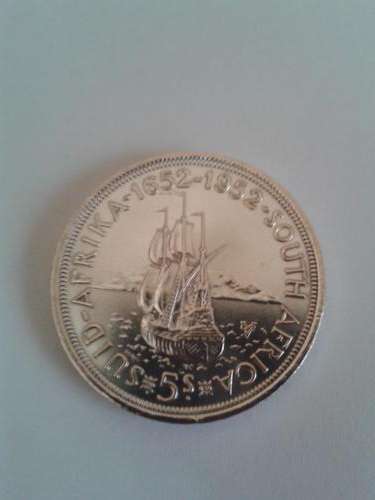1652-1952 ZAR 5 shilling