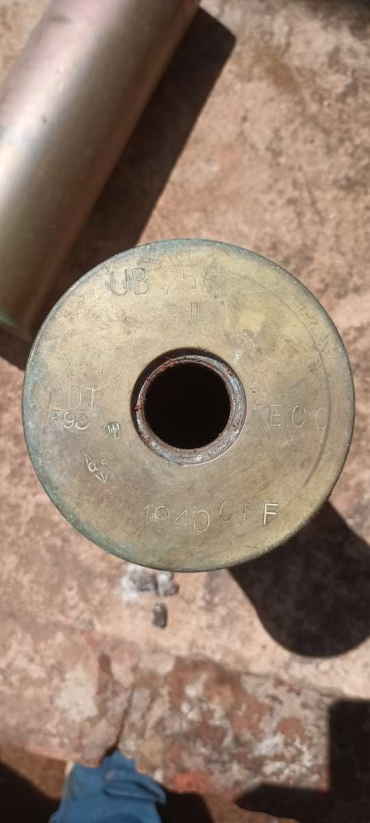 Artillery shells Canon dope