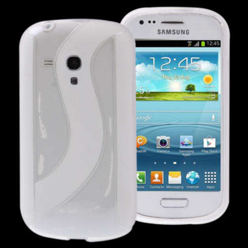 Gel Case for Samsung Galaxy S3 Mini / i8190 with Screen Protector