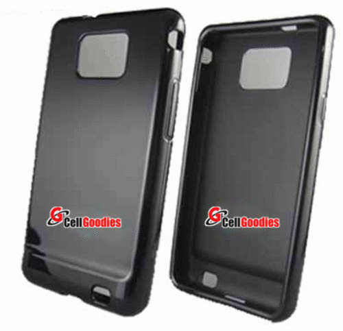 Samsung I9100 Galaxy S2 TPU Case with Screen Protector with Free Shipping
