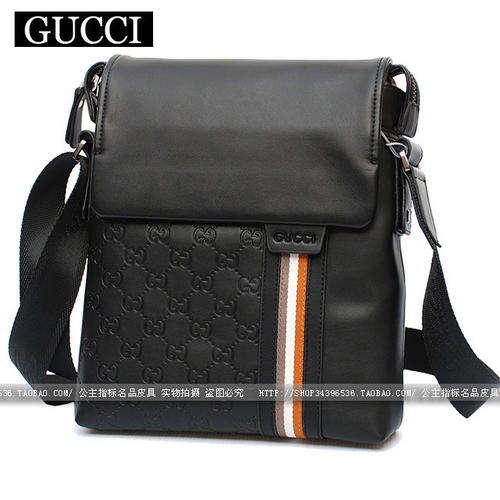 GUCCI BLACK FASHION SLINGBAG/ SHOULDER BAG