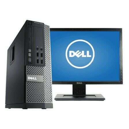 Dell Optiplex 7010 Core i5 Desktop PC with SSD (Monitor, Keyboard & Mouse Included) - (L)