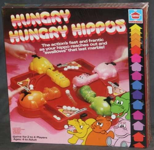 1978 Hungry Hungry Hippos game