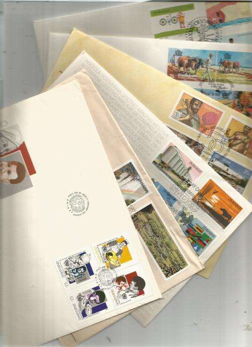 ZIMBABWE  USED FDC COVERS