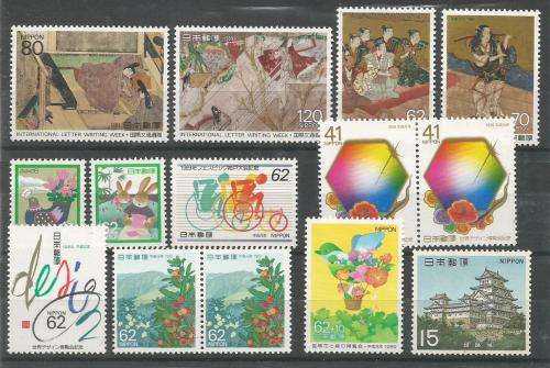JAPAN    UN  MOUNTED MINT SETS