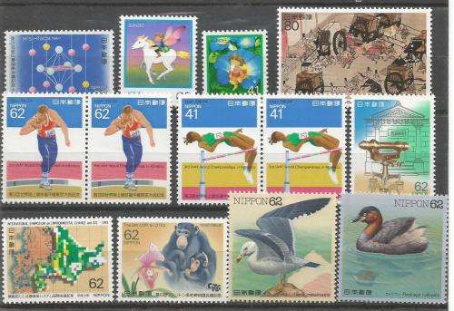 JAPAN    UN  MOUNTED MINT SETS