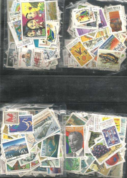 MIXED RSA  USED LOT IN PKTS. SOME DUPP.REF.43