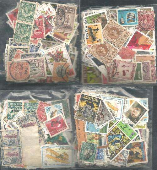 MIXED WORLD USED LOT IN PKTS. SOME DUPP.REF.2000