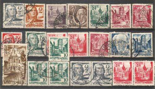 WURTENBERG USED PART SET