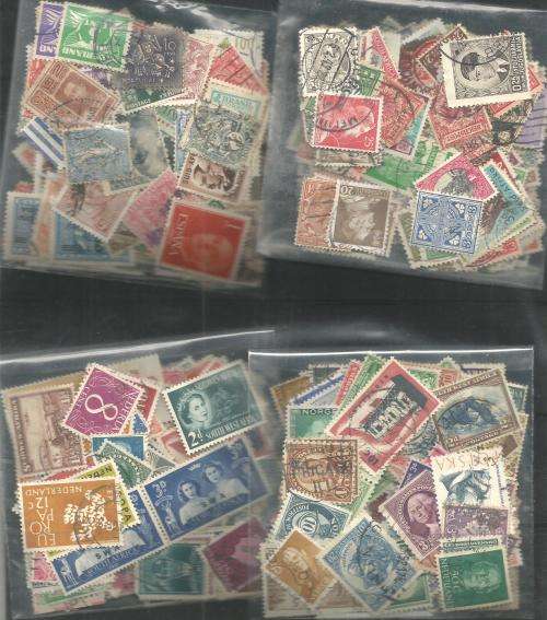 MIXED WORLD MINT & USED LOT IN PKTS. SOME DUPP.REF.15000B