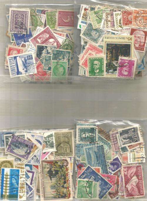 MIXED WORLD MINT & USED LOT IN PKTS. SOME DUPP.REF.11Q