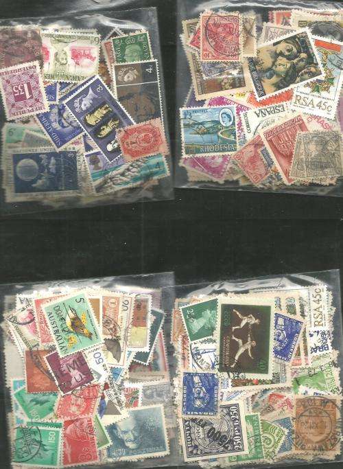 MIXED WORLD MINT & USED LOT IN PKTS. SOME DUPP.REF.10Q