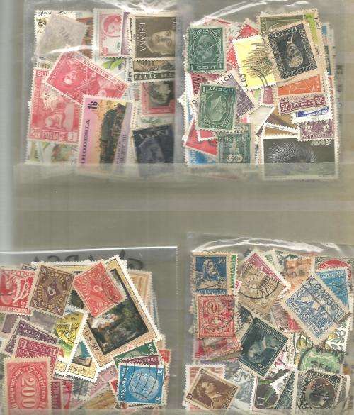 MIXED WORLD MINT & USED LOT IN PKTS. SOME DUPP.REF.9Q