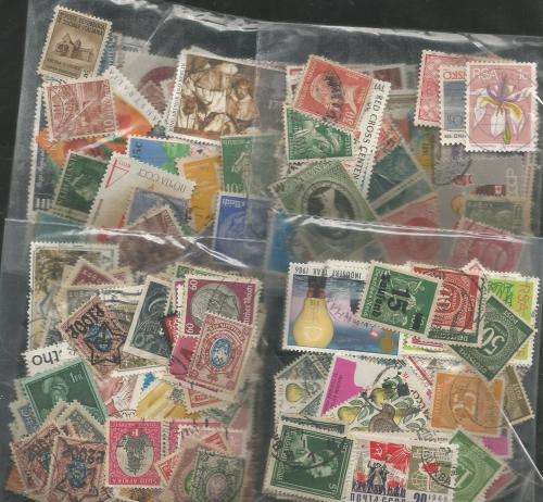 MIXED WORLD MINT & USED LOT IN PKTS. SOME DUPP.REF.99X