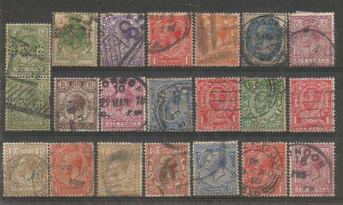 GB  GEORGE V USED   LOT