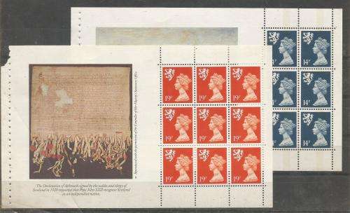 GB QEII  UNMOUNTED MINT BOOKLET PAINES