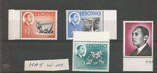 LESOTHO   UN MOUNTED MINT LOT HAT W.M.