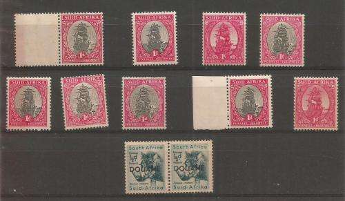 SA MIXED MOUNTED & UN MOUNTED MINT  LOT