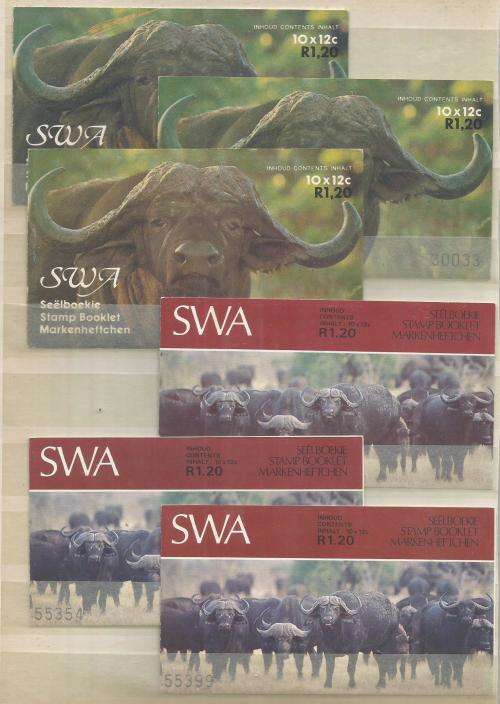 SWA UN MOUNTED MINT BOOKLETS