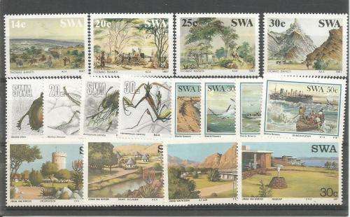 SWA  UN MOUNTED MINT   SETS