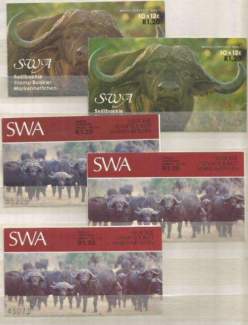 SWA  MINT   BOOKLETS
