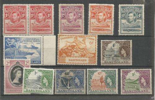 BASUTOLAND    MOUNTED MINT  LOT