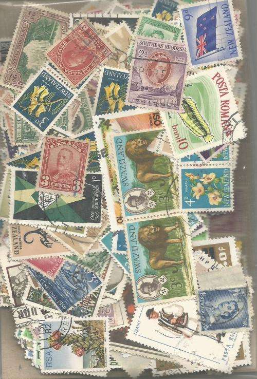 MIXED  world used  LOT IN PKT,SOME DUPP.48 .GS