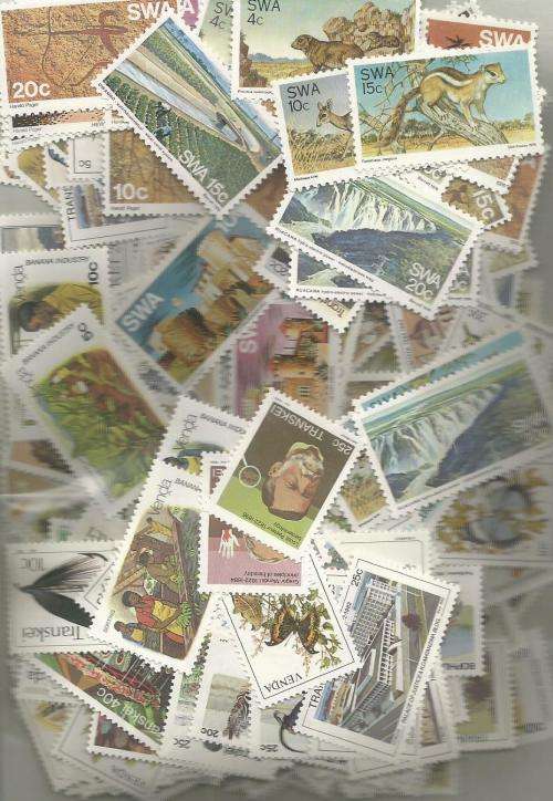 SA & AREA  UN MOUNTED MINT SINGLE   SETS  IN PKT,SOME DUPP.50.GS