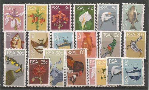 SA  UN MOUNTED MINT SET