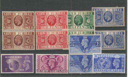 GB MOUNTED & UN MOUNTED MINT LOT