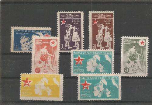 TURKEY    MOUNTED MINT LOT