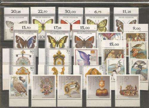GERMANY   UN  MOUNTED MINT SETS