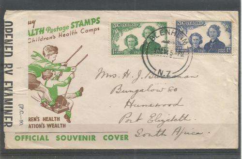 NEW ZEALAND  EARLY USED COVER CENCERED