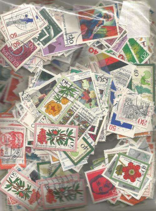 MIXED GERMANY    USED   LOT IN PKT, SOME DUPP., .100 .GS