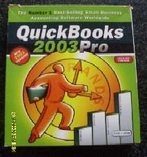 Complete Quickbooks 2003 PRO Software Program