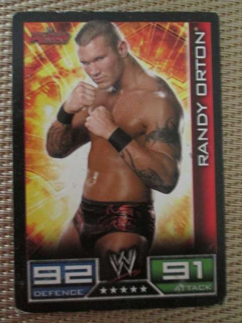 TOPPS WRESTLING  TRADING CARD-   RANDY ORTON