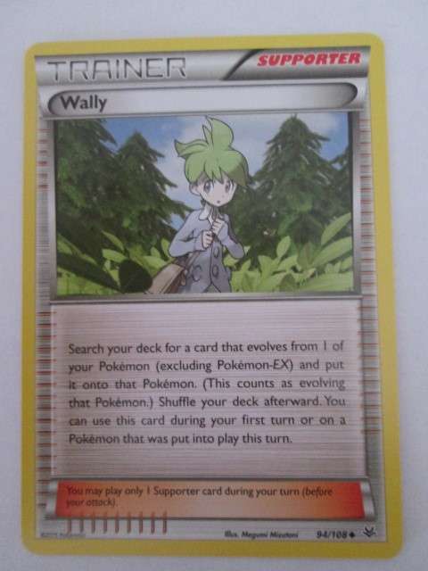 POKEMON- TRADING CARD/POINT EDITION- TRAINER- WALLY