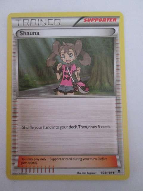 POKEMON- BREAK POINT EDITION- TRAINER- SHAUNA