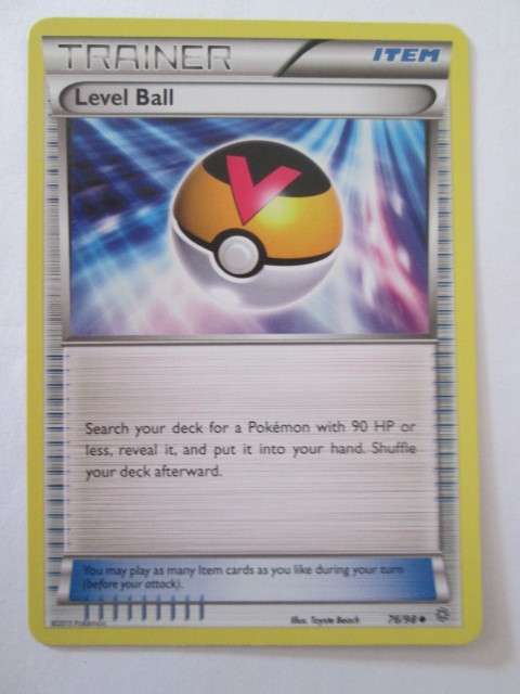 POKEMON -TRADING CARD- TRAINER- LEVEL BALL