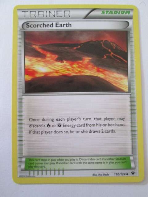 POKEMON-TRADING CARD- TRAINER/ SCORCHED EARTH